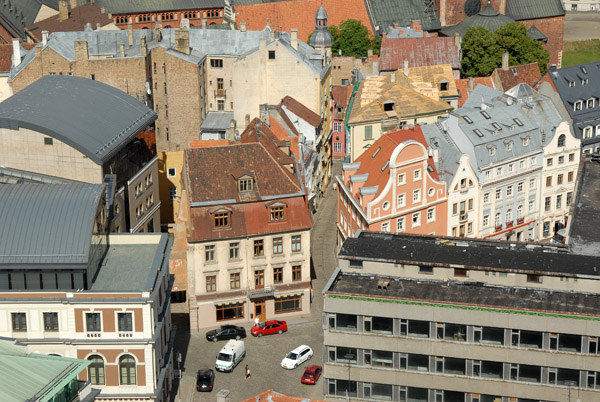 Old town Riga from St. Peter's Church