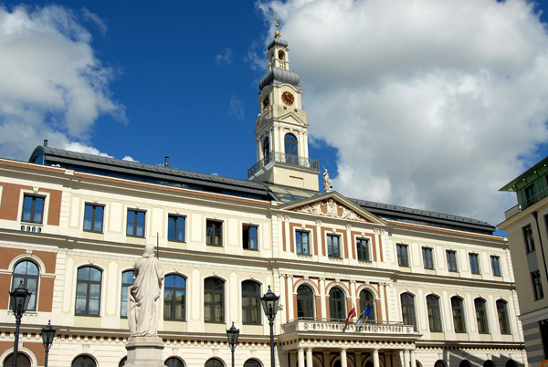 Riga City Hall, built 2002, Ratslaukums
