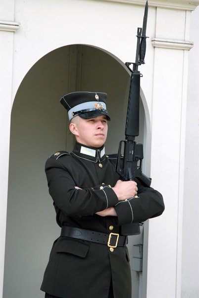 Presidental guard, Riga Castle