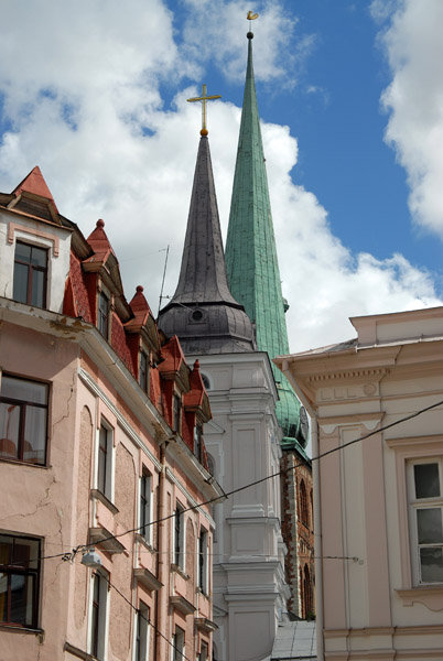 Church of Mary Magdalen and St. Jacob's Cathedral, Riga