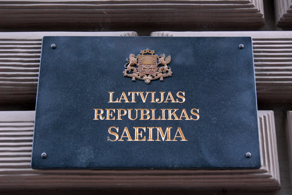 Latvijas Republikas Saeima - Latvian Parliament