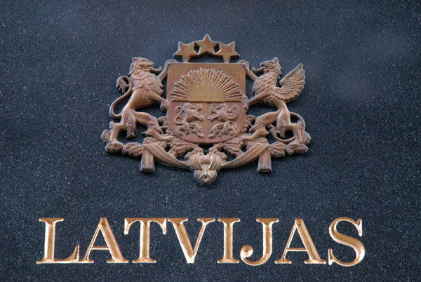 Latvian coat-of-arms, Parliament