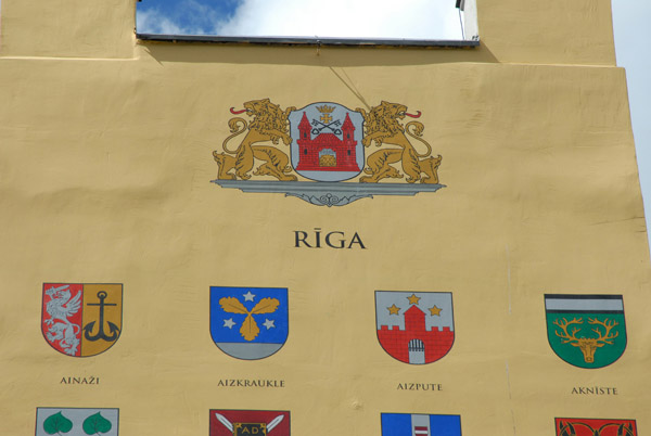 Coat-of-arms of the city of Riga, Latvia