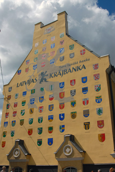 Ad for Latvijas Krajbanka