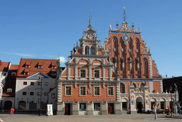 House of Blackheads, Ratslaukums, Riga