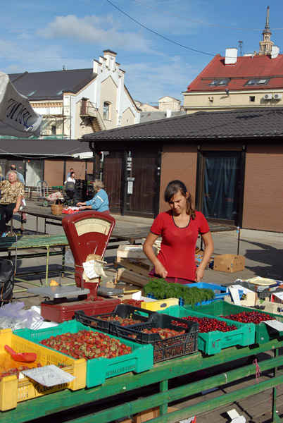 Fruit and vegetable market, Riga