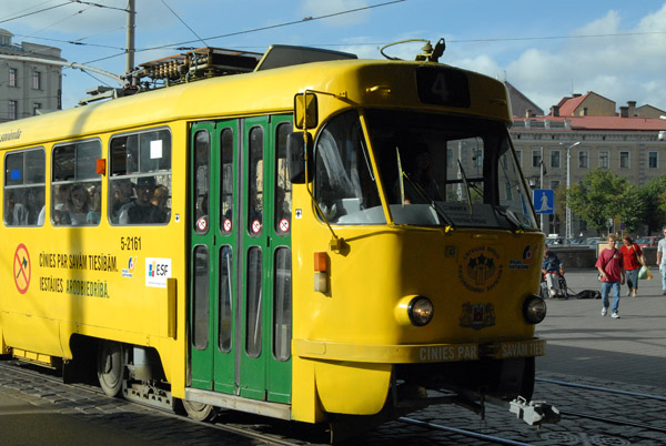 Streetcar (tram) Riga, Latvia