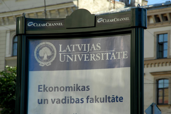 Latvijas Universitate ekonomikas un vadibas fakultate - Faculty of Economics and Business Administration
