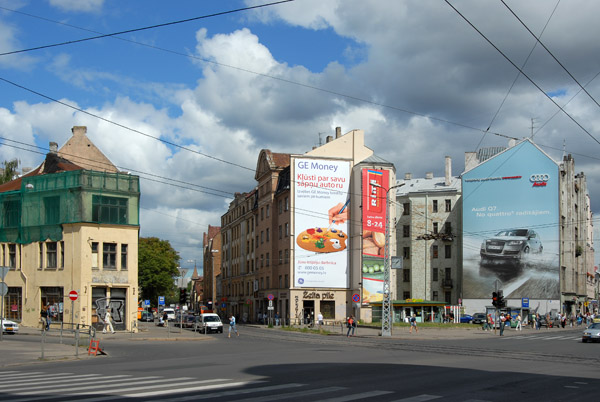 Brivibas iela & Miera iela, Riga