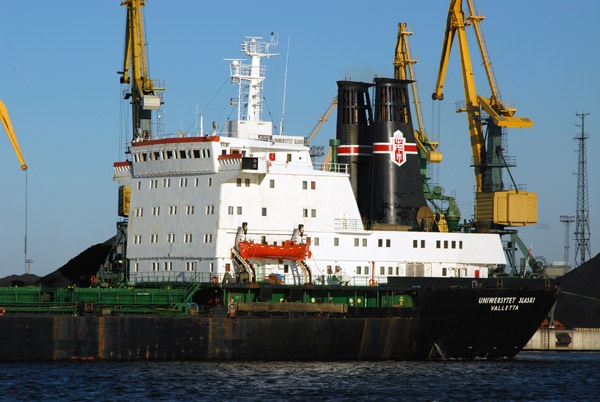 Valetta registered Polish bulk cargo carrier MV Uniwersytet Slaski