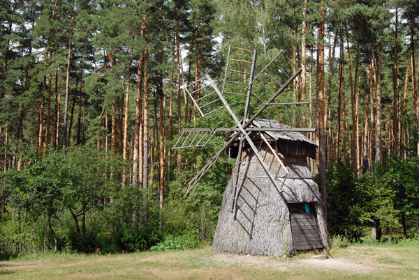 Early 20th C. windmill from Dervinieki, district of Rezekne