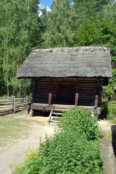 1830s barn from village of Oglenieki, parish of Liksna, district of Daugavpils