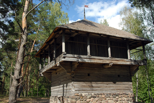 Storehouse built in 1757, estate of Zvirgzdene, district of Ludza