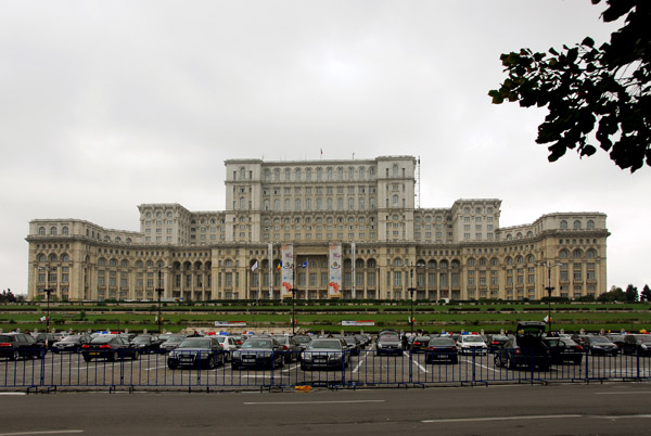 Ceauşescu's Casa Poporului, the House of the People, now Palatul Parlamentului - Palace of the Parliament