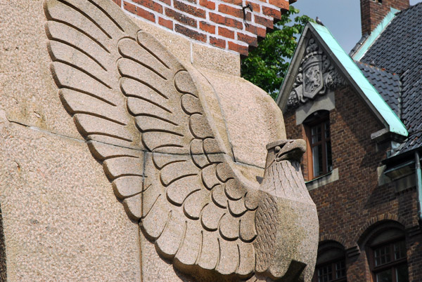 Architectural eagle, Lund