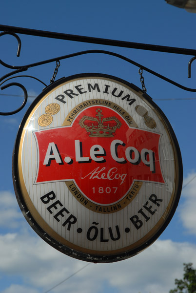Estonian A. Le Coq beer