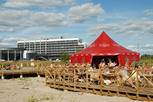 A. Le Coq beer tent, Prnu Beach