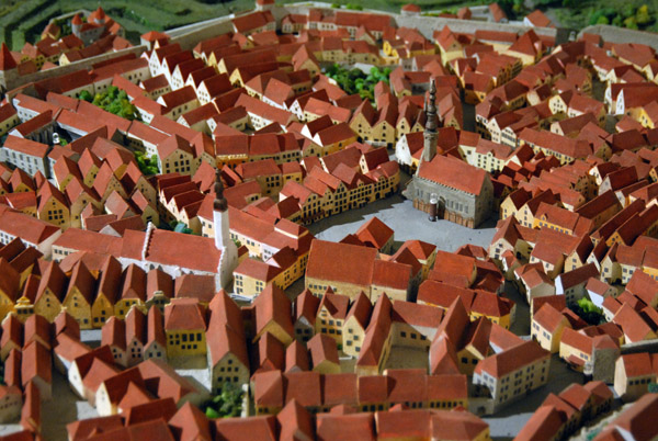 Town Hall Square model, Tallinn City Museum