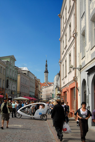 Viru, a main road to the town center, Tallinn