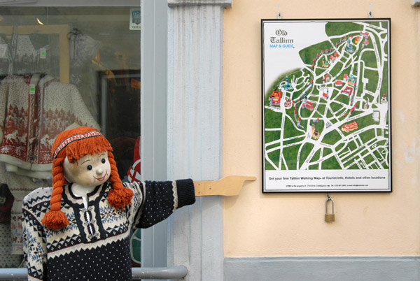 Sweater shop in Old Tallinn