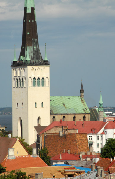 St. Olaf's Church from Toompea Hill