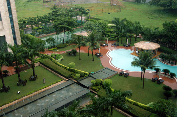 View from the Hyatt Regency, Calcutta