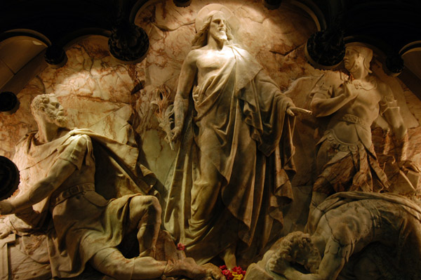 Sculpture, St. Paul's Cathedral, Calcutta