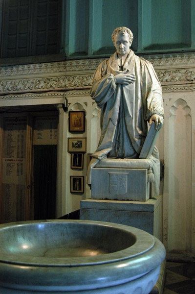 Baptismal font, St. Paul's Cathedral