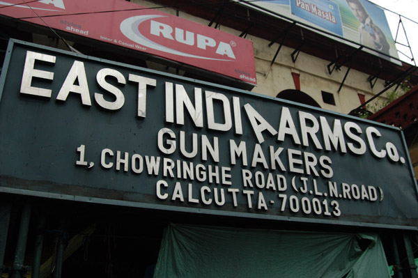 East India Arms Co, Gun Makers, Chowringhe Road (JLN Road) Calcutta