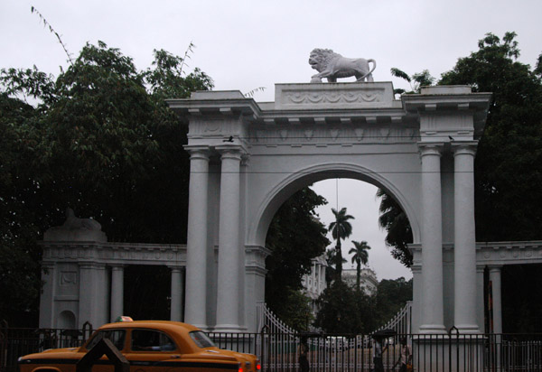 Gate to the Raj Bhawan, Calcutta