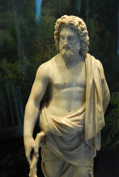 Asklepios, god of medicine and healing, 5th C. BC Greek