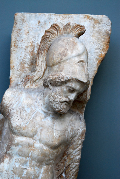 Grave Relief for a Soldier, Athens ca 330 BC