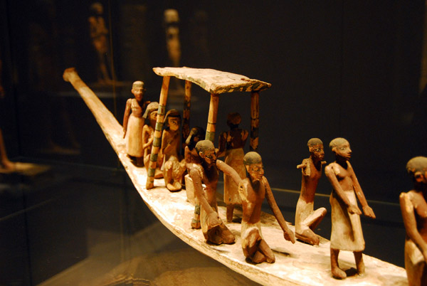 Wooden boat, 11-12th Dynasty ca 2050-1850 BC