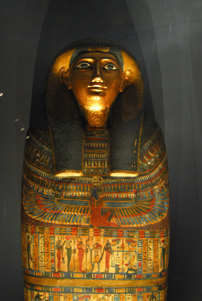 Coffin of Gaut-seshen from Deir el-Bahri, 25-26th Dynasty ca 700-650 BC