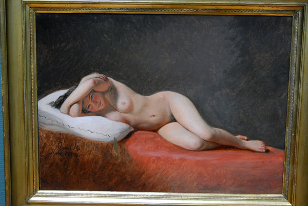 Resting Model, Constantin Hansen 1839