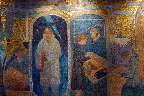 Mosaic at the Danish Chamber of Commerce, Copenhagen