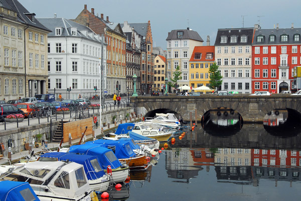 View from Marmorbroen - Marble Bridge of Frederiksholms Kanal, Copenhagen