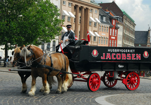 Brewery wagon - Husbryggeriet Jacobsen, Copenhagen