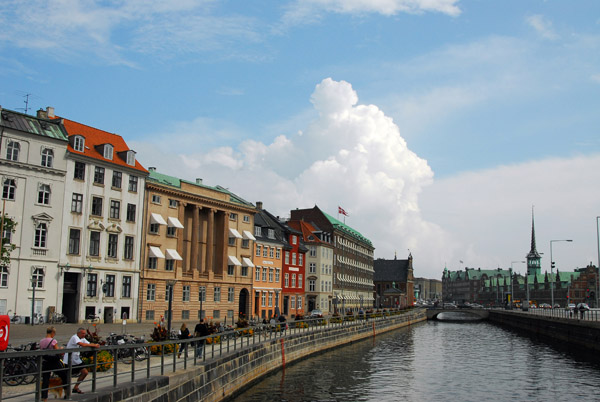 Brsgraven, the canal around Slotsholmen, the island of Christiansborg Palace