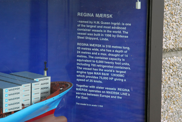 Details of the Regina Mrsk