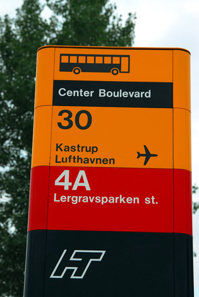 Bus to Copenhagens Kastrup Airport