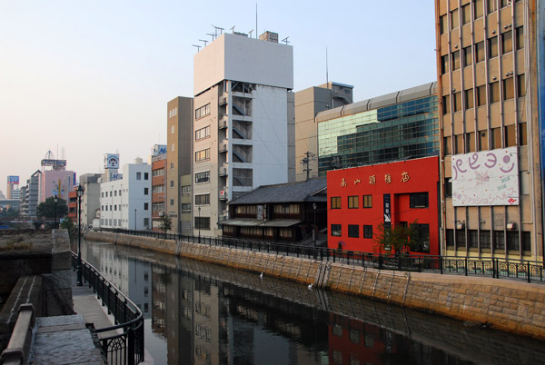 Horikawa River from Nayabashi Bridge, Nagoya, looking south