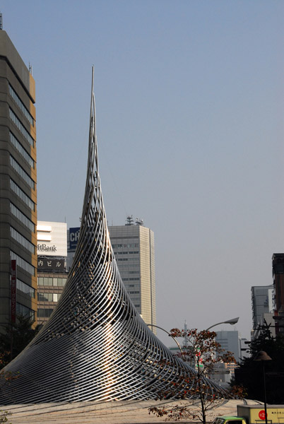 Monument in front of Nagoya Station