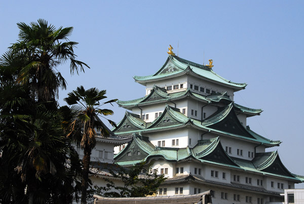 Nagoya Castle donjon, rebuilt 1959