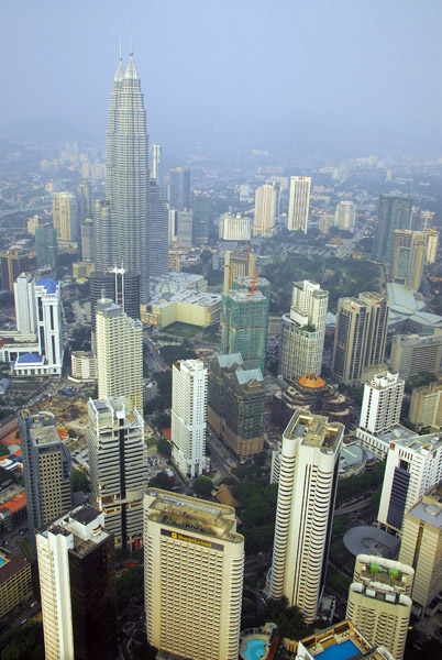 Kuala Lumpur City Centre from Menara KL