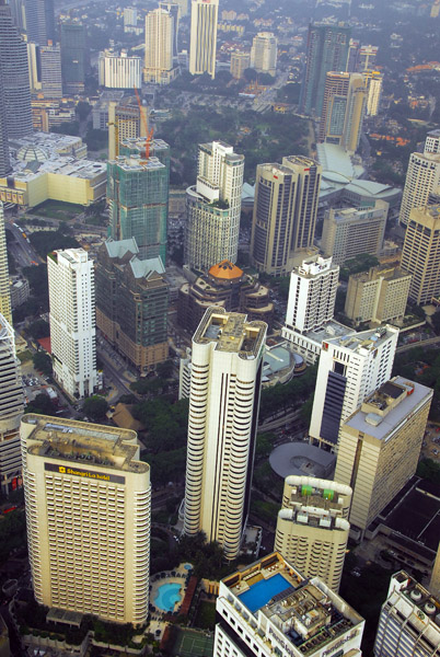 View from Menara Kuala Lumpur, KL Tower - east