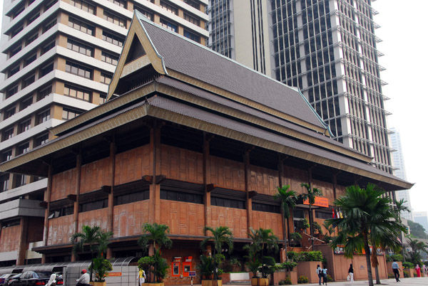 Bank Muamalat at Masjid Jamek LRT, Kuala Lumpur