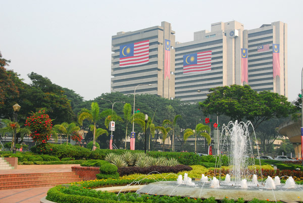 Fountain, Merdeka Square, Kuala Lumpur - Malaysia National Day