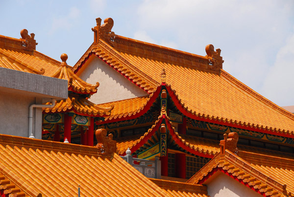 Roof Po Ling Chinese Temple, Jalan Ampang
