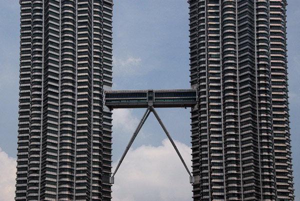 Skybridge connecting the 41st and 42nd floors, Petronas Towers